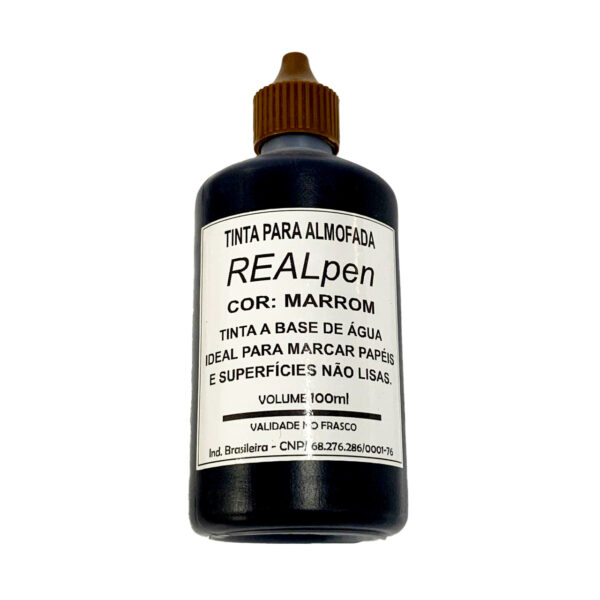 Tinta Real Pen 100ml marron