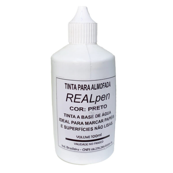 Tinta Real Pen 100ml preto