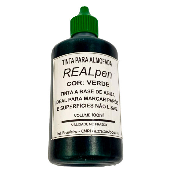 Tinta Real Pen 100ml preto