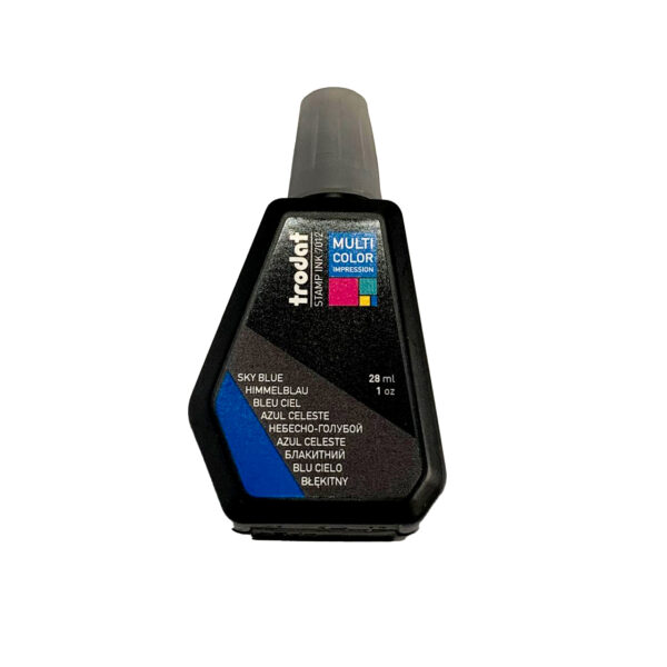 Tinta Trodat 7012 MCI 28ml azul celeste