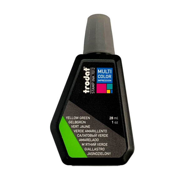 Tinta Trodat 7012 MCI 28ml verde amarelado